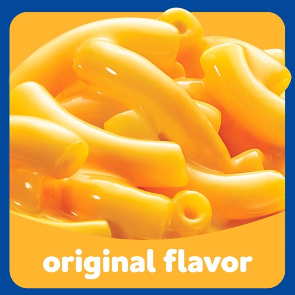 Kraft Easy Mac Original Macaroni & Cheese Microwavable Dinner (18 ct Packets)(Packaging May Vary) - Image 5
